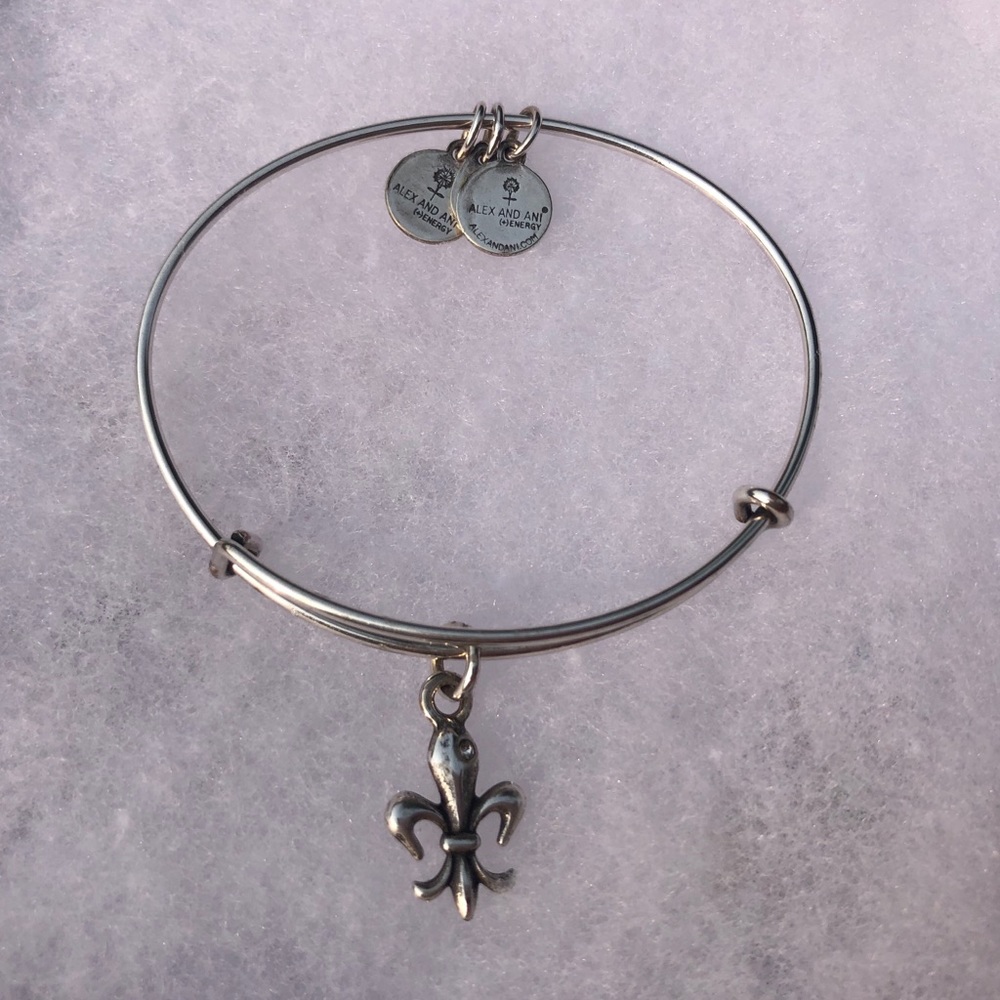 Fleur de-lis ALEX AND ANI bracelet